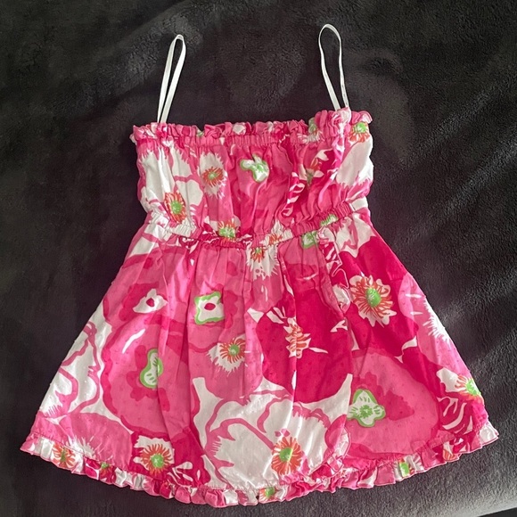 Lilly Pulitzer Other - Lilly Pulitzer Pink and White Floral Dress